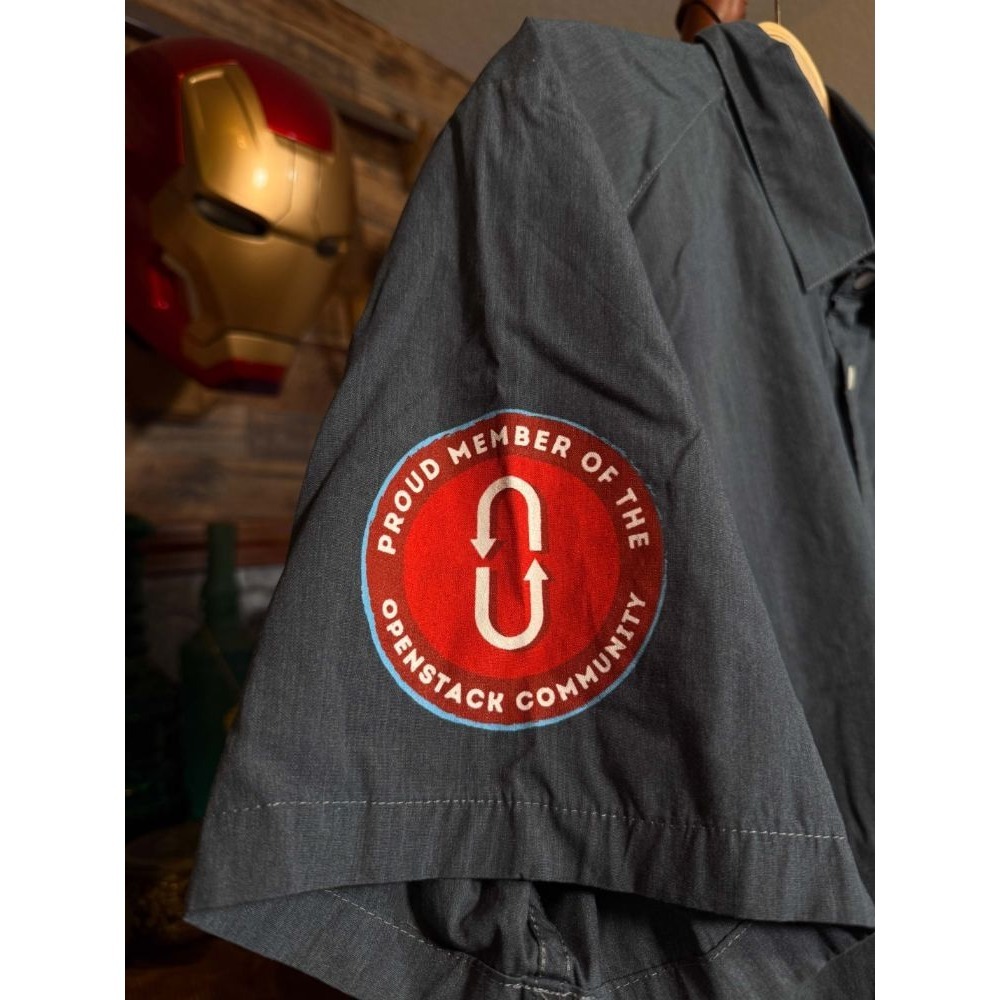 Volcom Openstack Stacker Openstack Atx Summit Proud Member Button-Down Shirt - Picture 5 of 8